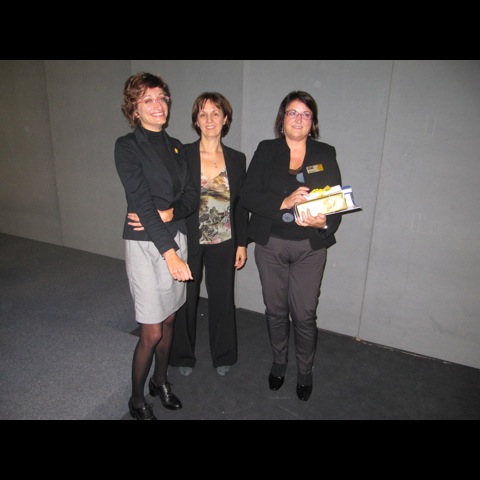 Foto della premiazione del concorso Inform@zione 2010